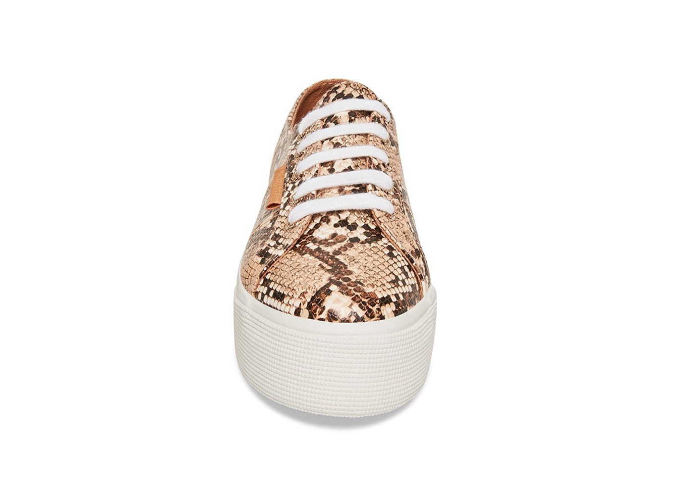 Superga Platform Womens - 2790 Snakepufanw - Brown/Snake - MUDVS7634